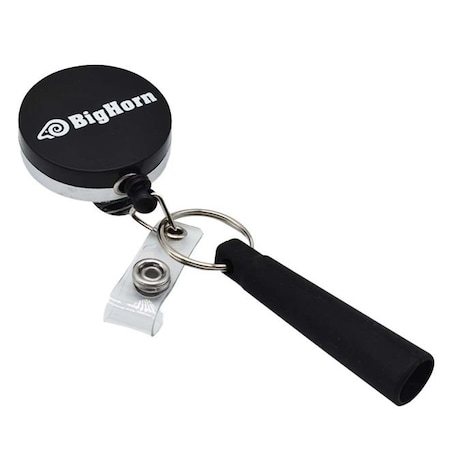 Big Horn Heavy Duty Retractable Pull Pen / Pencil / Badge Holder 19881